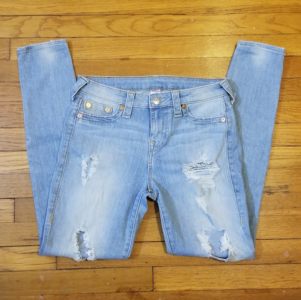 True Religion Distressed Jeans - Picture 2 of 8